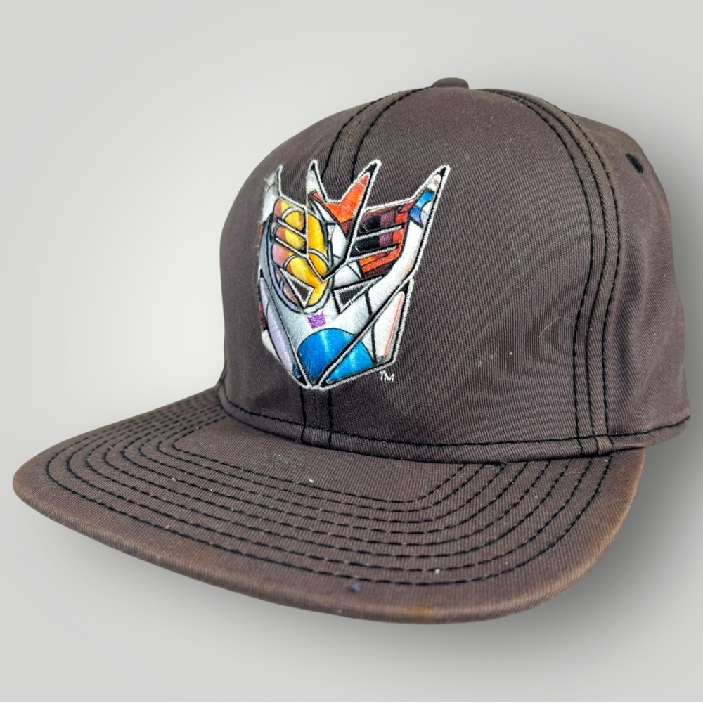 Transformers Deception Baseball Hat Adjustable OG Cartoon Under Brim